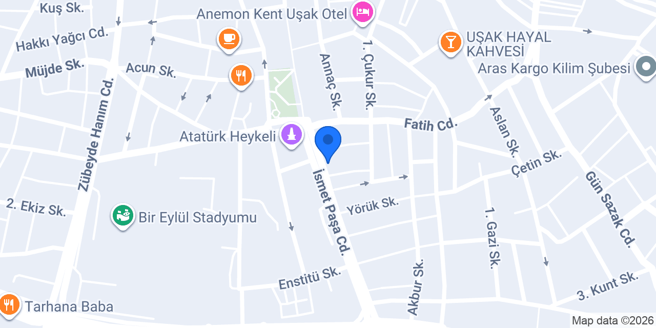 Artı Oluşum Sigorta Uşak konumu
