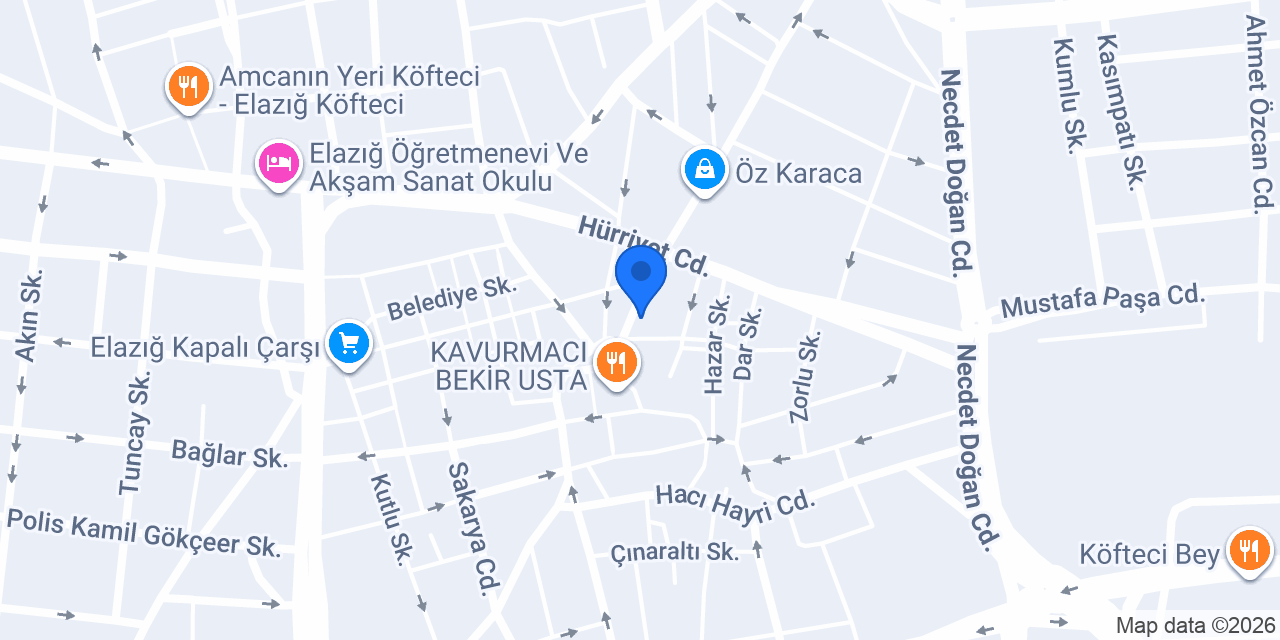 Velioğlu Emlak konumu