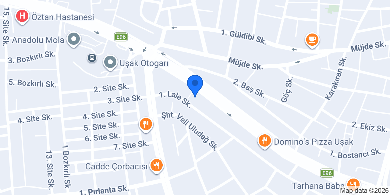 Kelebek Mobilya Uşak konumu