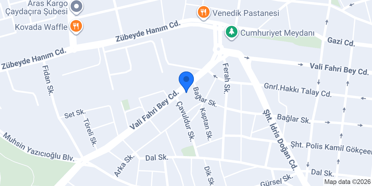 Teknobay Baydoğanlar konumu