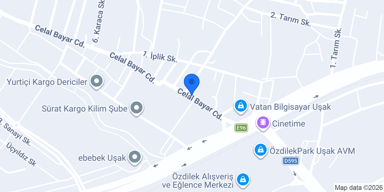 Ercan Avize Elektrik A.Ş. konumu