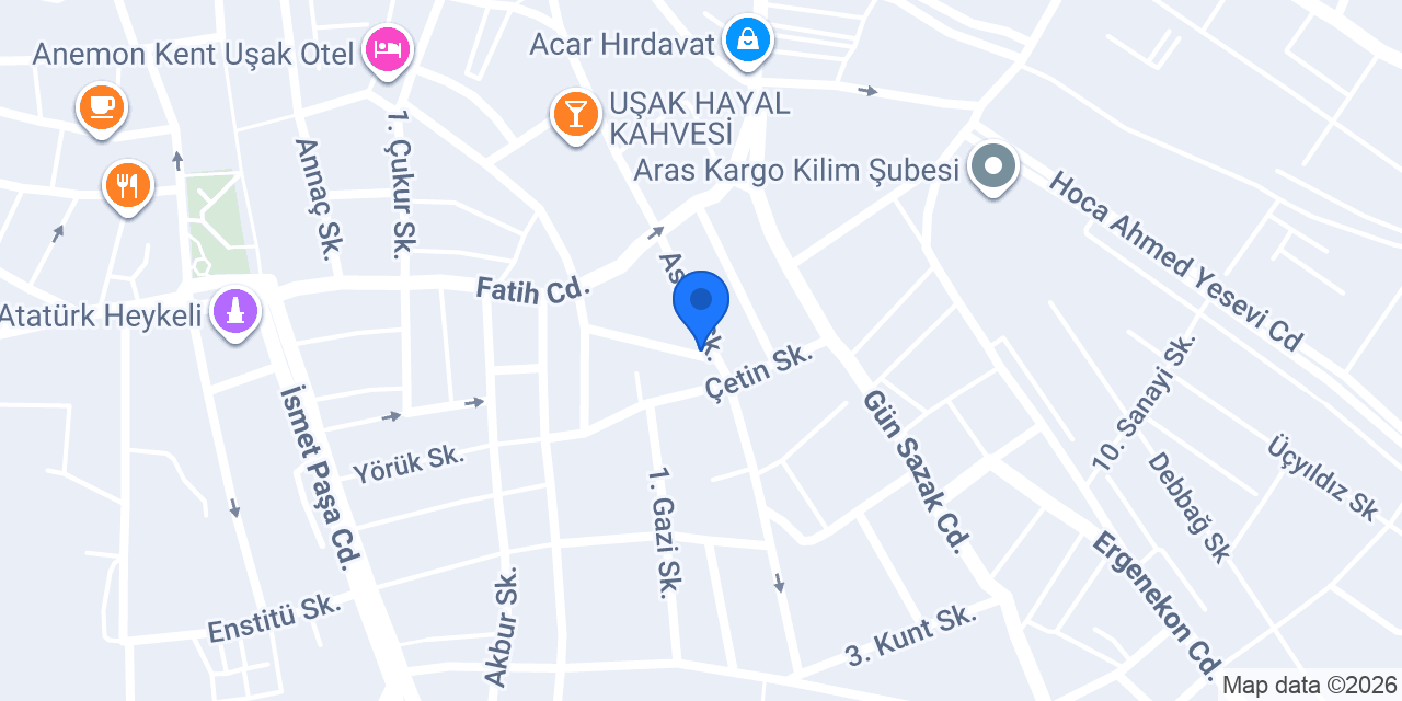 Mısırlı Eksiz Oluk konumu