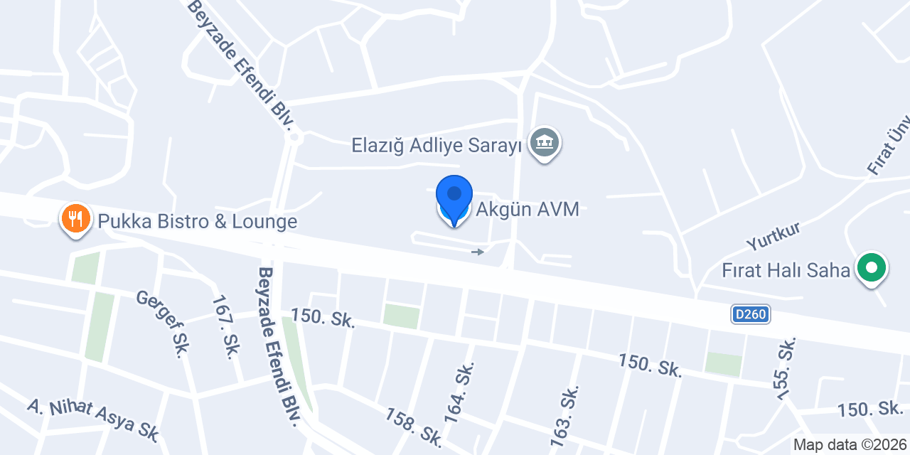 Akgün AVM konumu