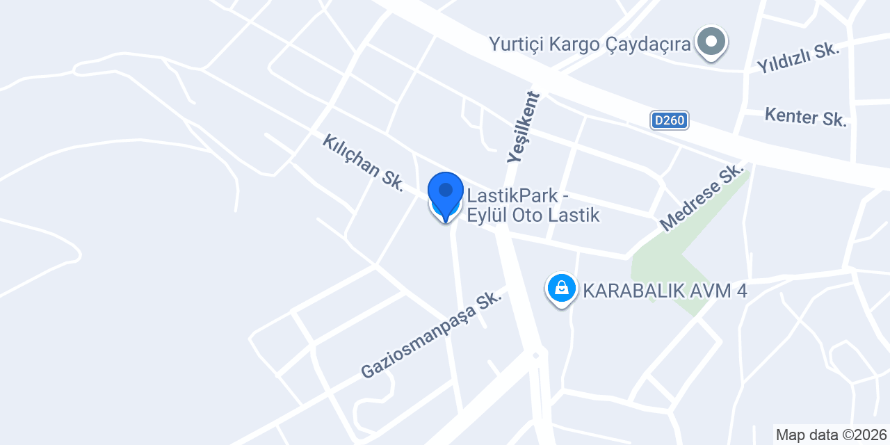 LastikPark - Eylül Oto Lastik konumu
