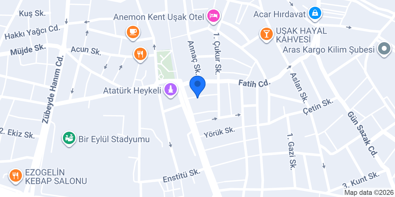 Diş hekimi Yasemin Karahan konumu