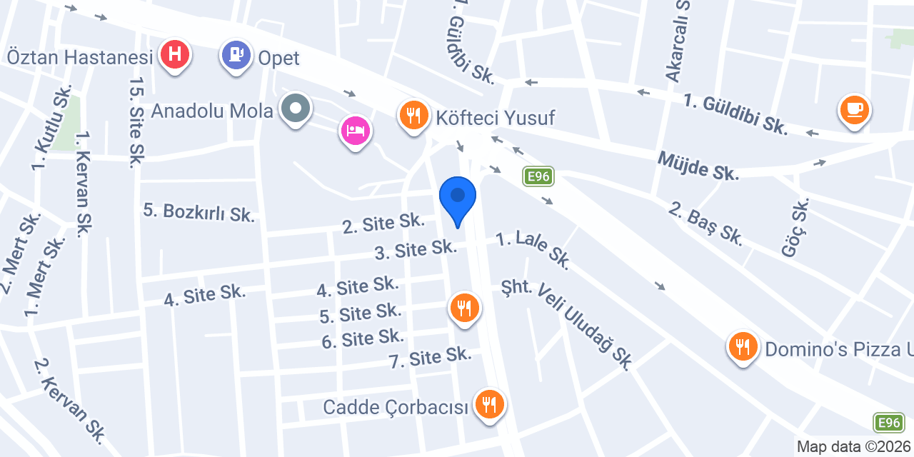 Tarz Oto Aksesuar konumu