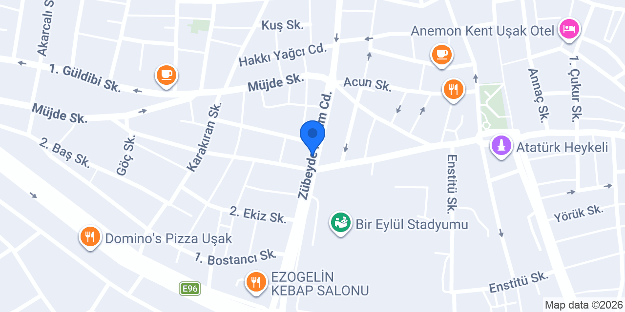 Su Çiçek konumu
