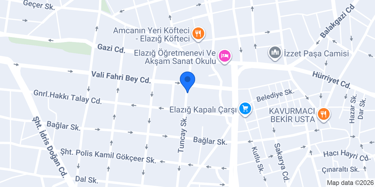 HEDEF SÜRÜCÜ KURSU konumu