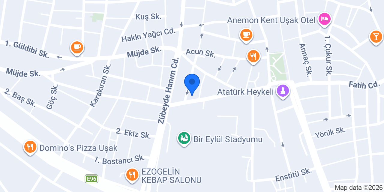Gözde Optik konumu