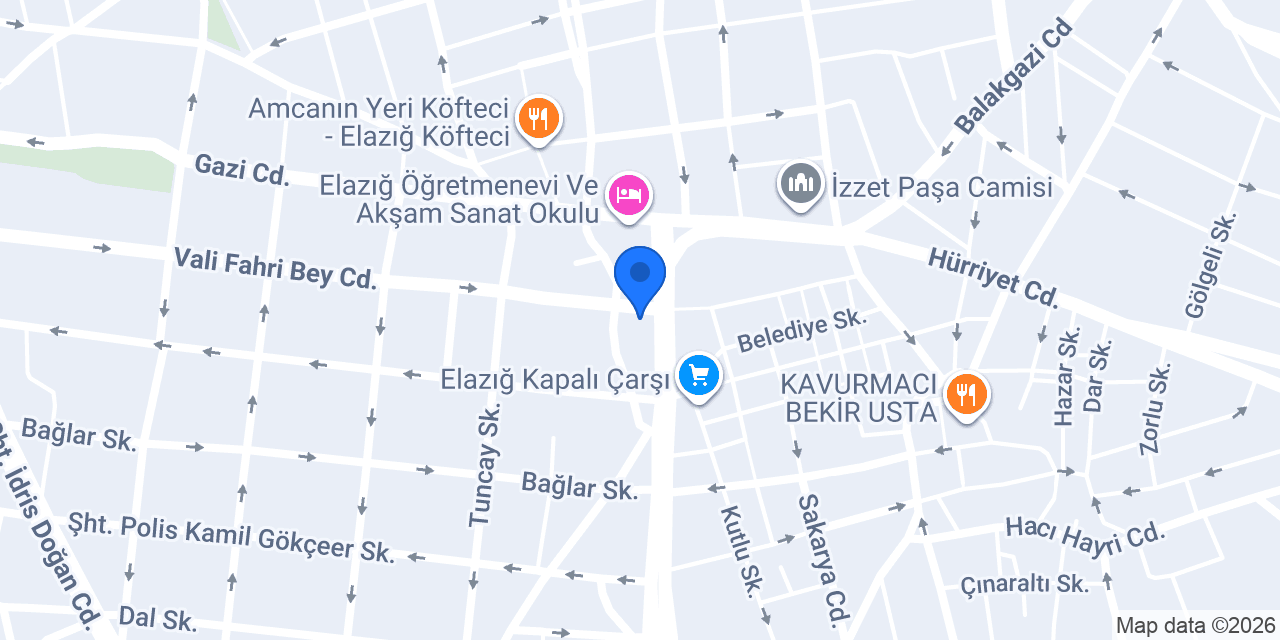 Seçkin Hukuk Bürosu konumu