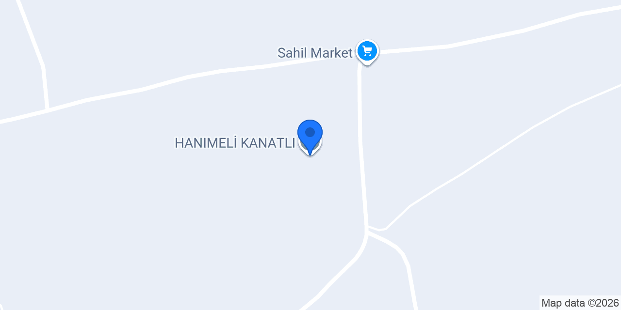 HANIMELİ KANATLI konumu