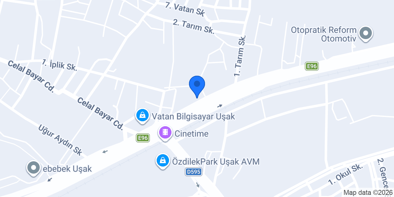 Petrol Ofisi konumu