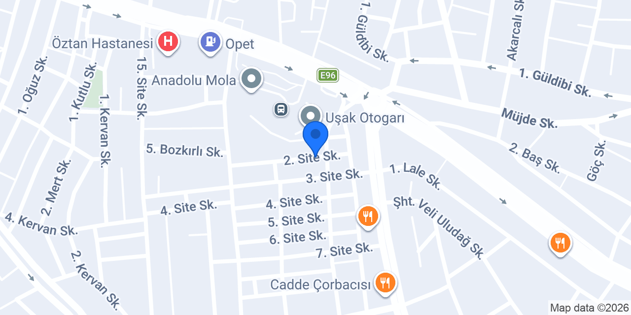 Çağdaş Otomotiv konumu
