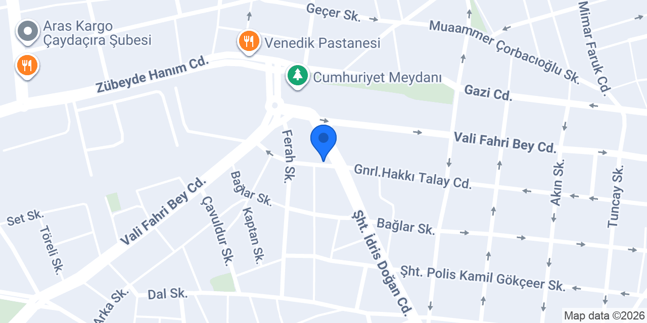 Önder Matbaa konumu