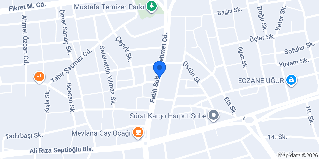 Hanzade Mobilya konumu