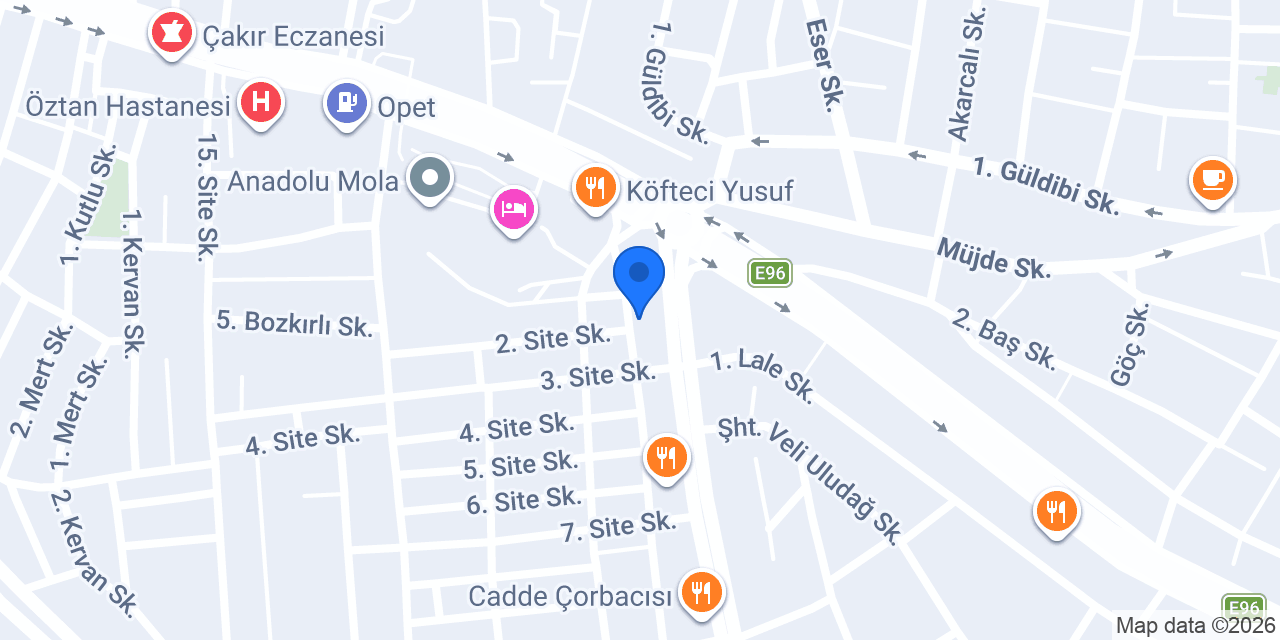 Afşin car service konumu