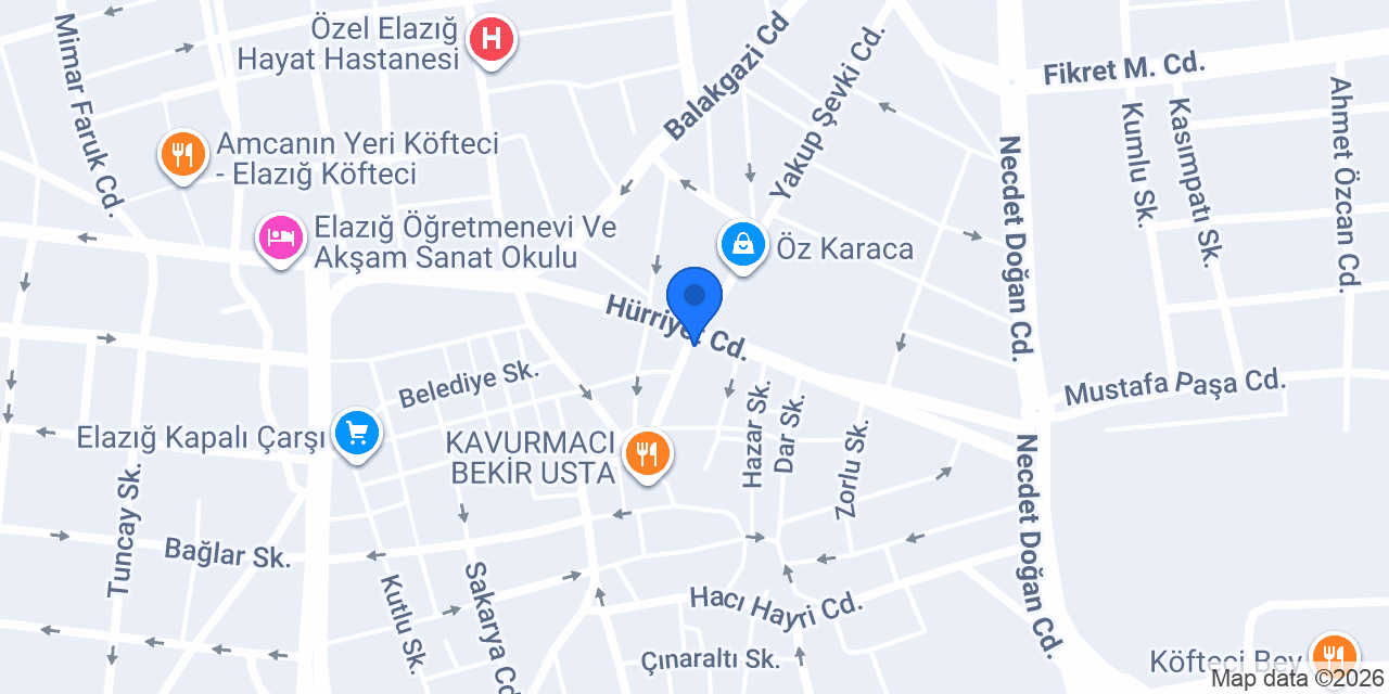 Hotel Ekinci konumu