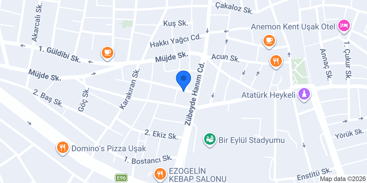 Erol Bayan Kuaförü konumu