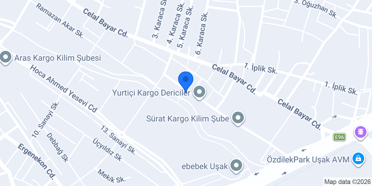 OKUMUŞ REKLAM konumu