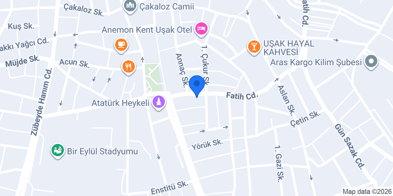 Tost Time Merkez konumu