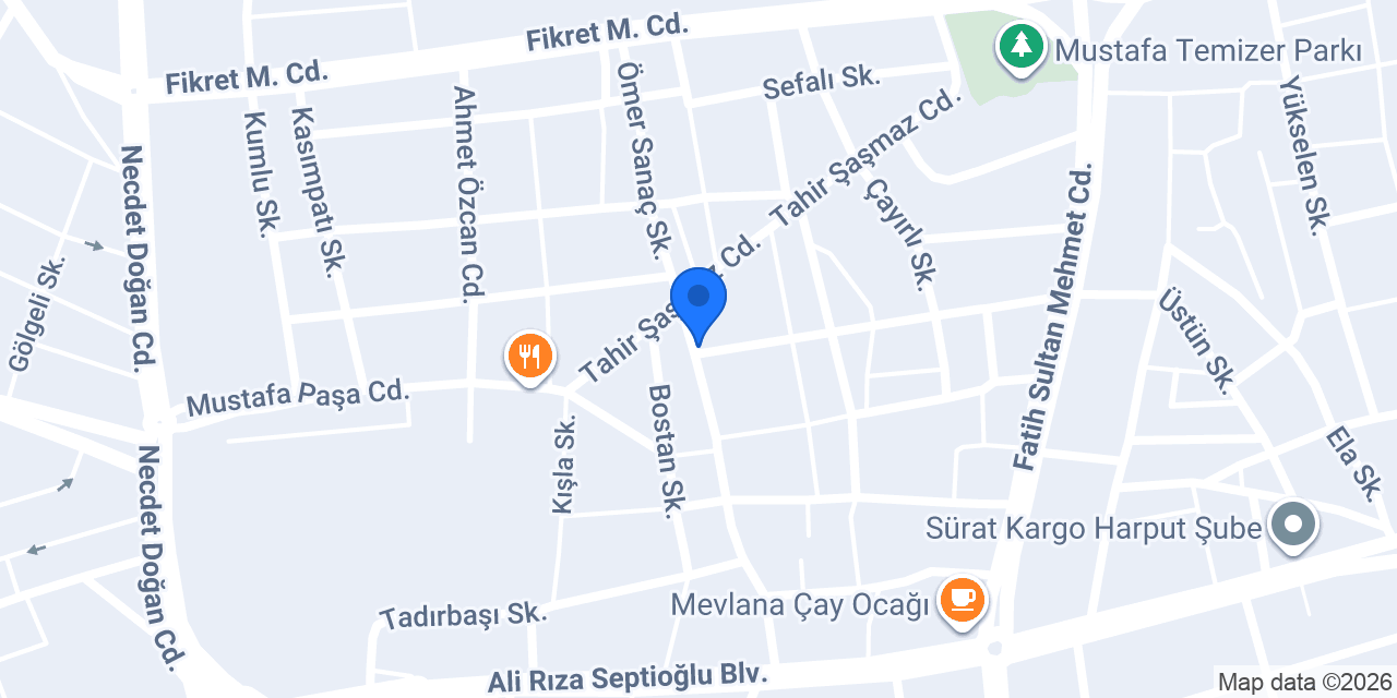 Tanyıldızı Eczanesi konumu