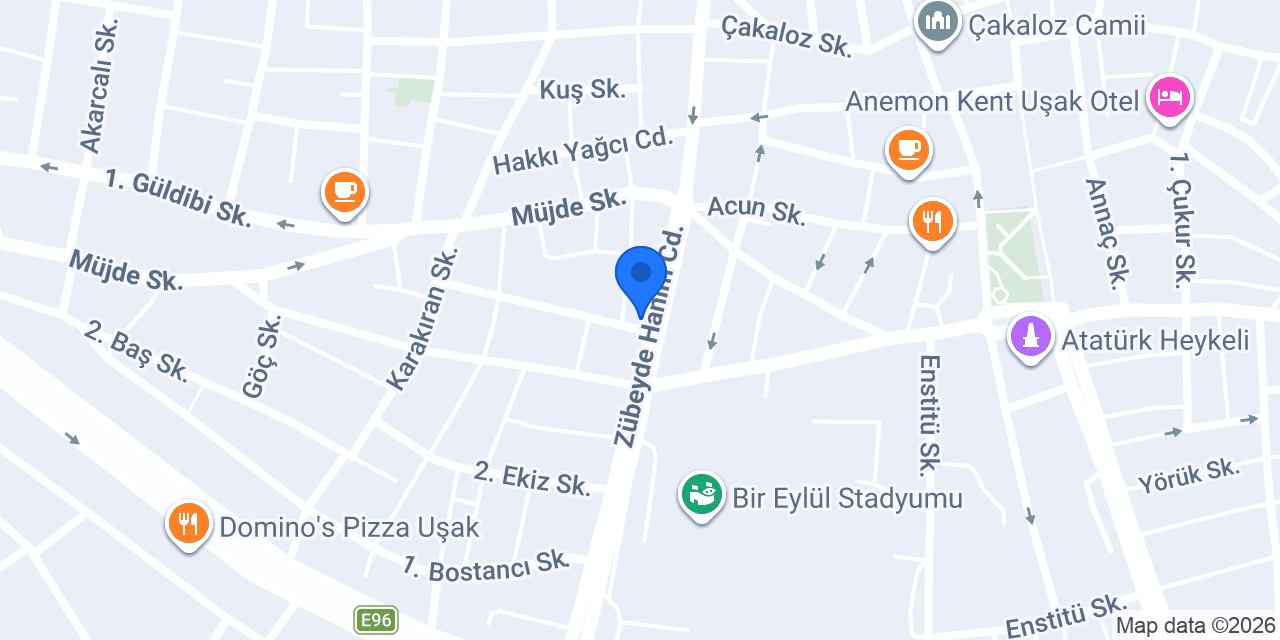 Uşak Aydın Kokoreç konumu