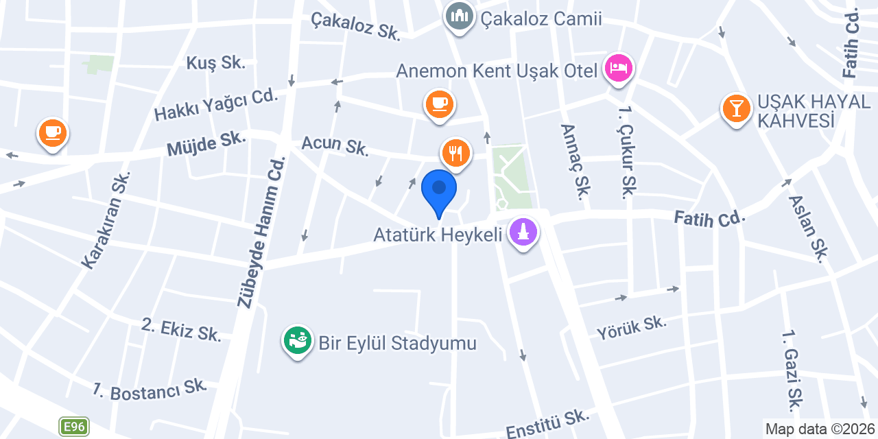 Malkoçoğlu Kırtasiye konumu
