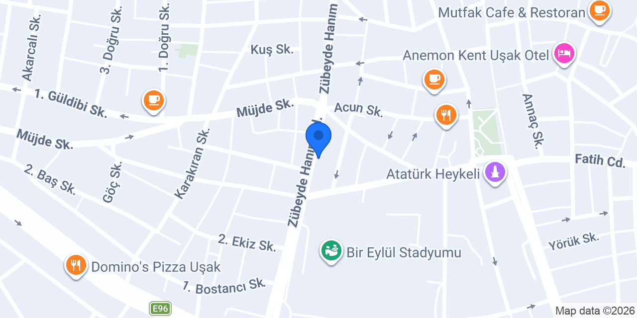 Kuaför Funda konumu