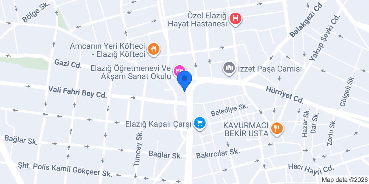Döner kavurma 23 konumu