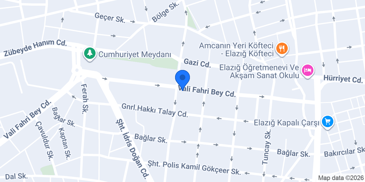 Vestel konumu