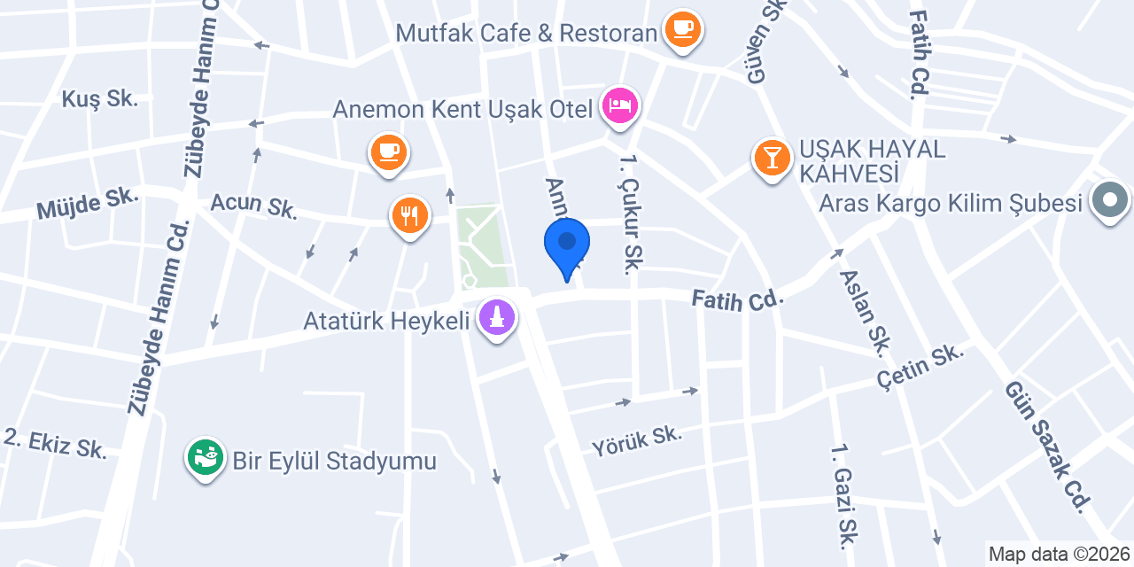 Cadde Döner konumu
