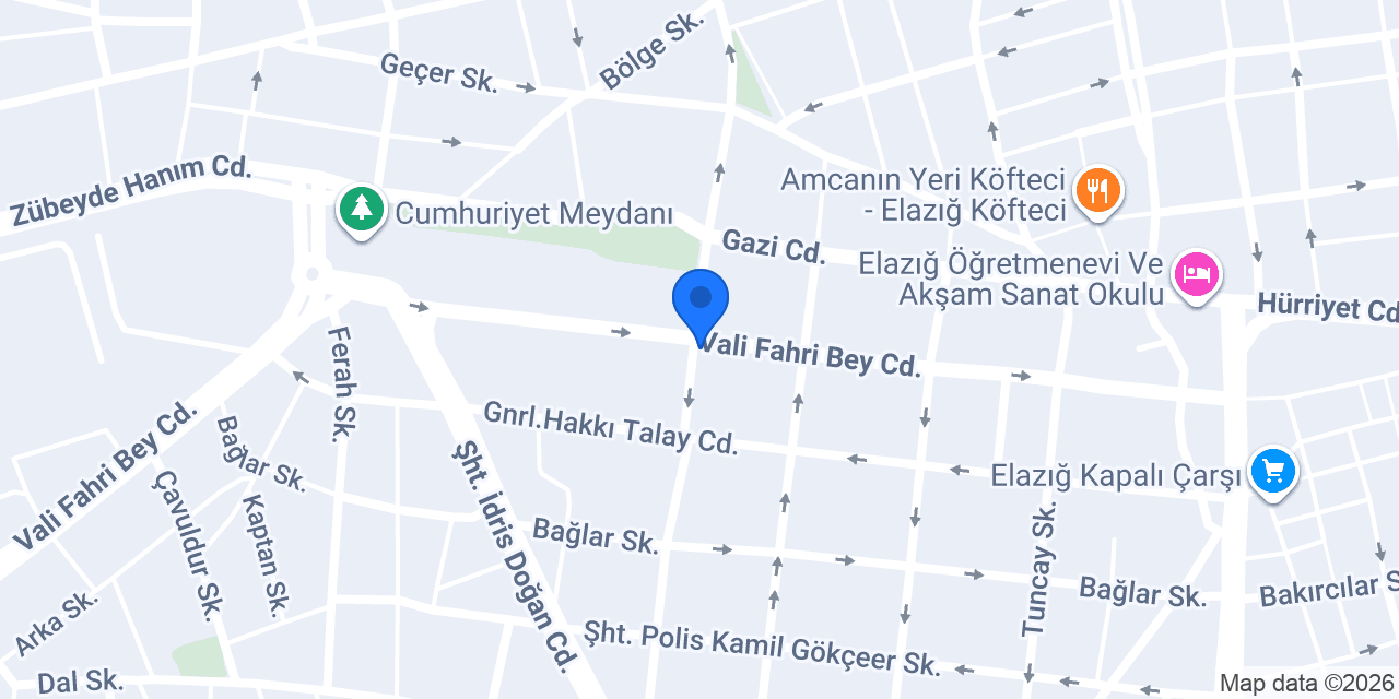 AYB Akademi Eğitim Kurumu konumu