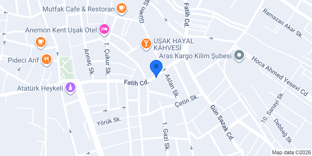 Vefa Veteriner Kliniği konumu