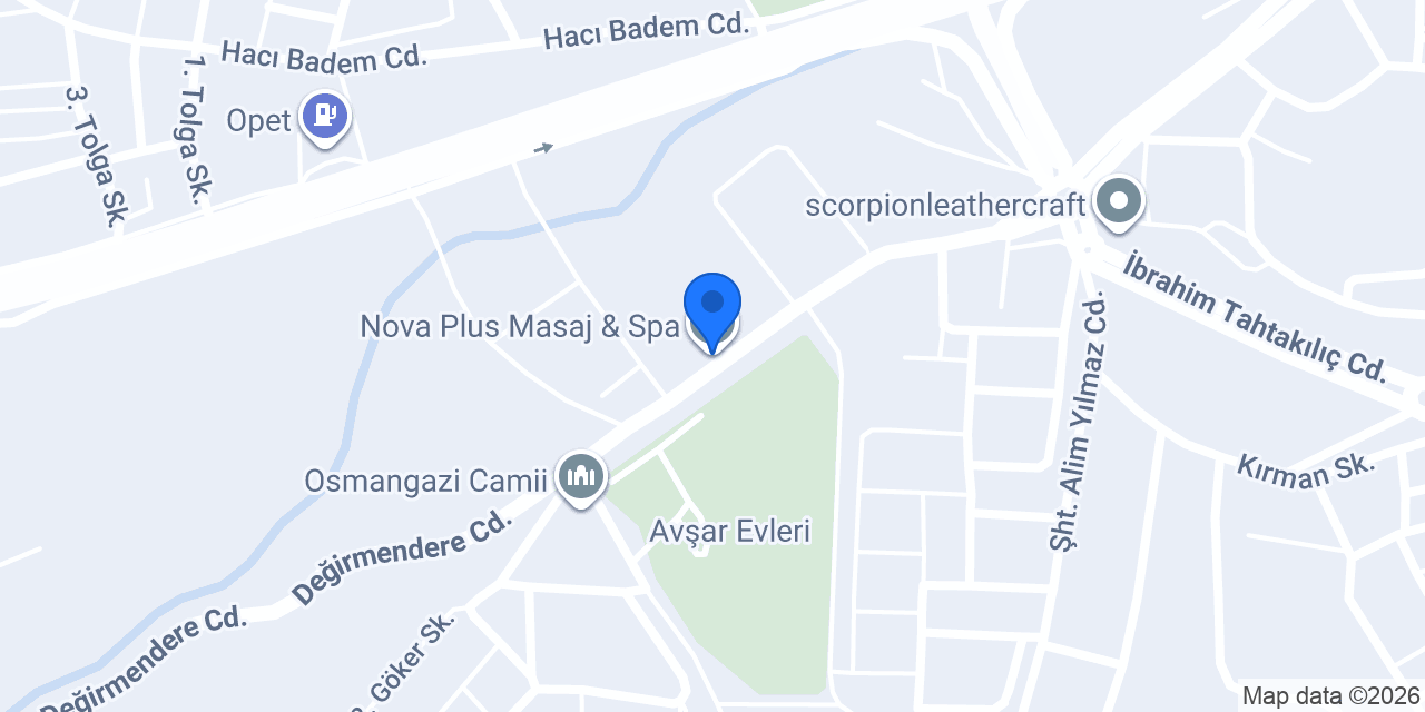 Nova Plus Masaj & Spa konumu