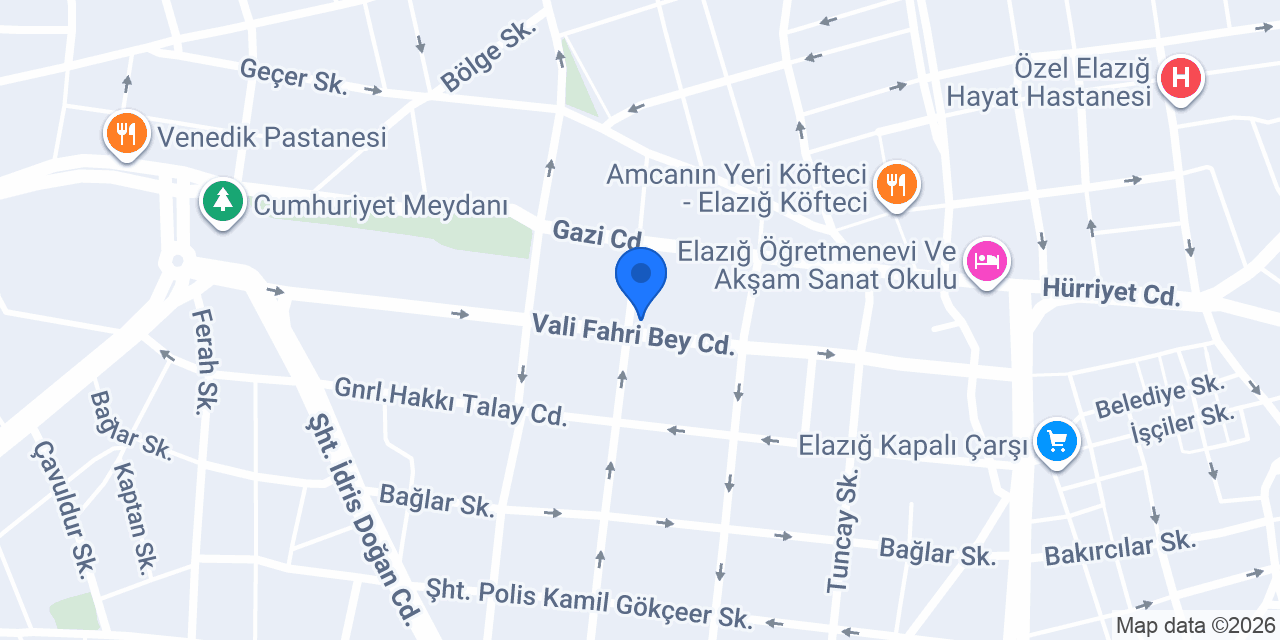 Eda Yaldız Masaj Salonu konumu