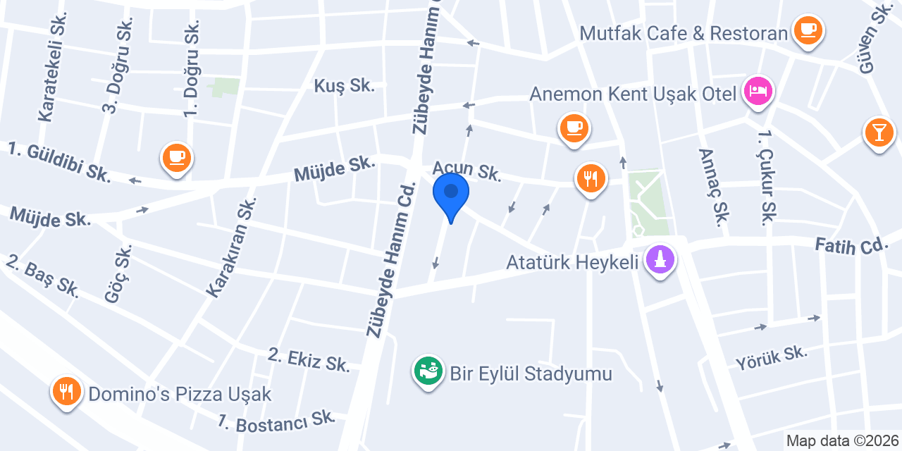 Psikolojik Danışman Cansu Yılmaz konumu