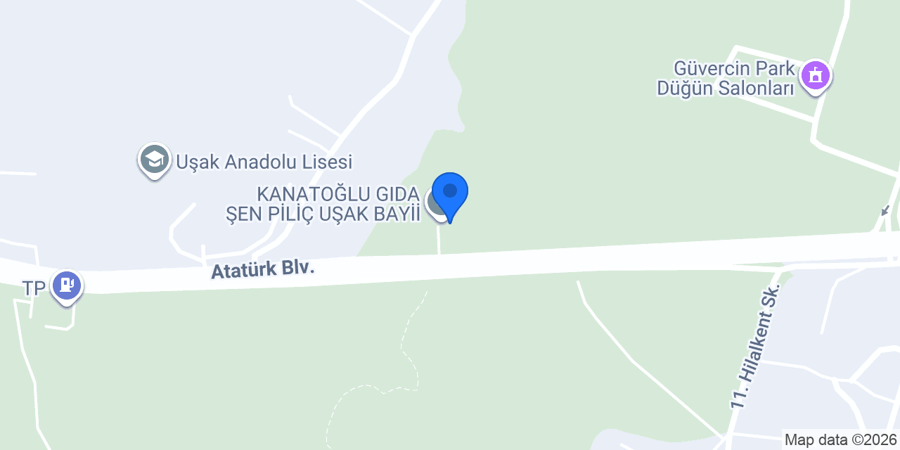 UŞAKHANE TİCARET ALİ KANAT konumu