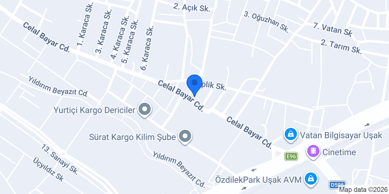 Ozdemir Garage konumu