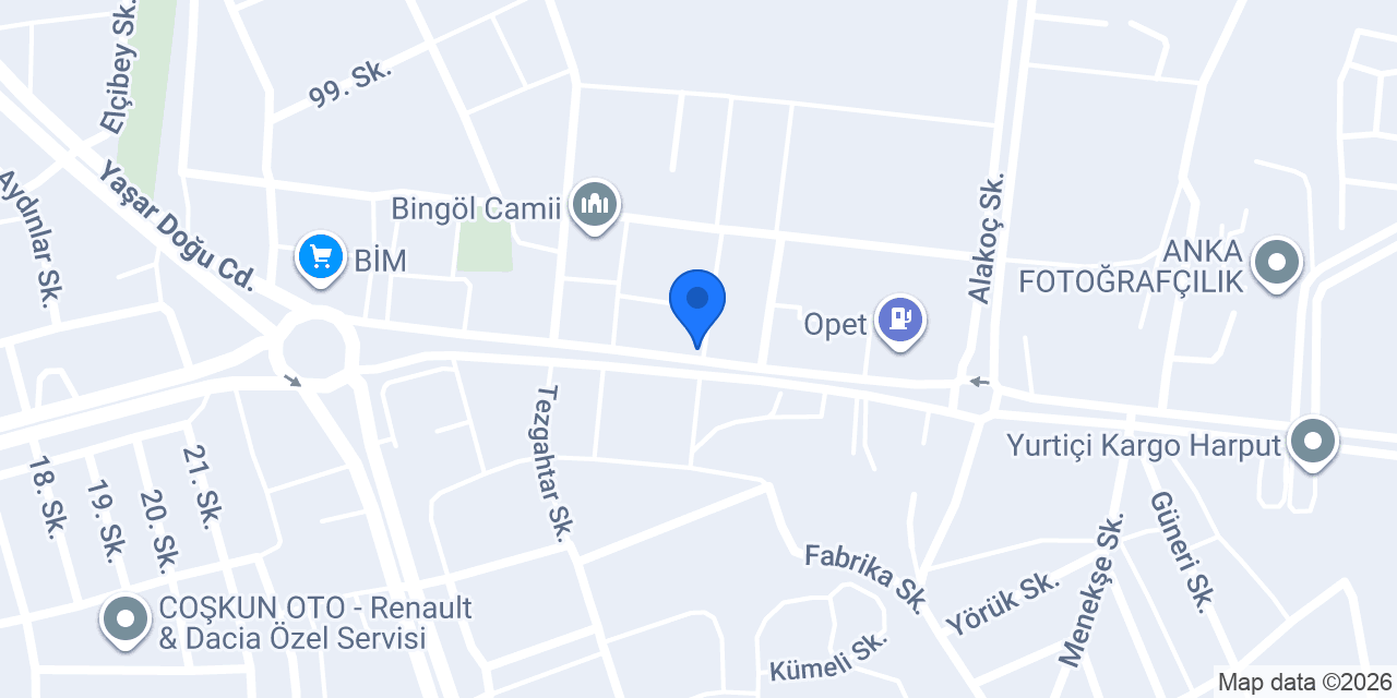 Ateṣoğlu oto lastik konumu