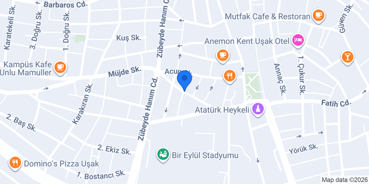 Metin Özel Saç Tasarım konumu