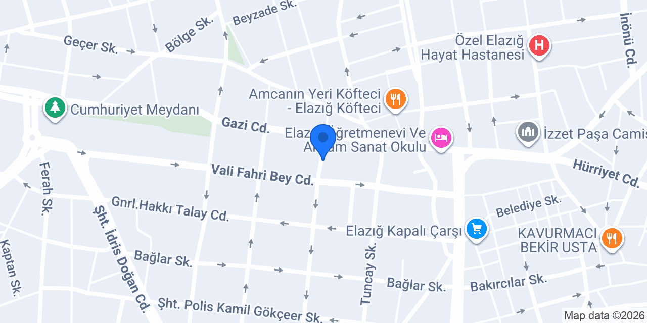 Akın Pide Unlu Mamülleri konumu