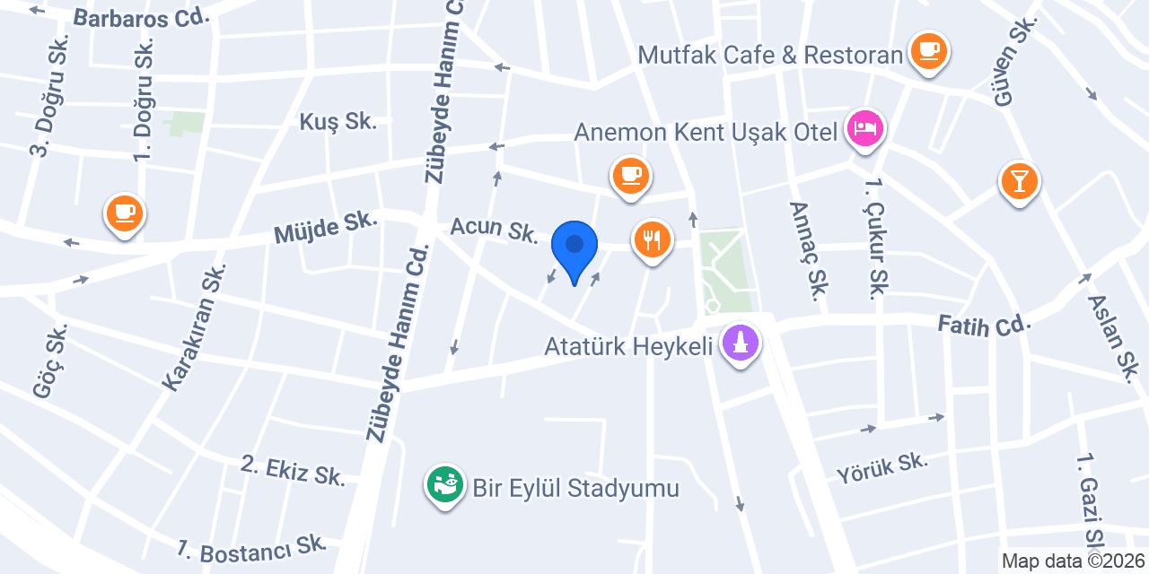 Metin Mali Müşavirlik konumu