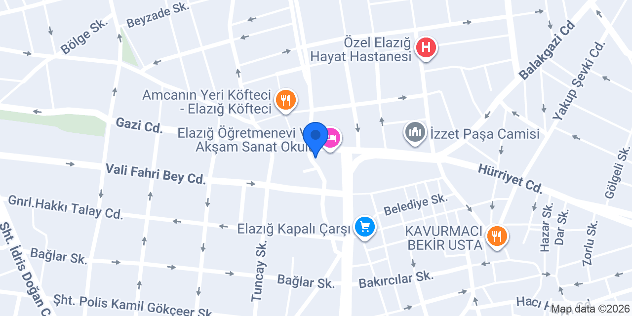 Av. Arb. Muammer ACAR konumu