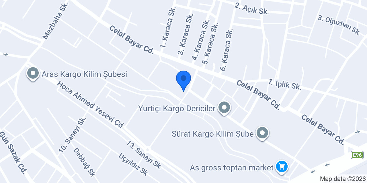 UŞAK ALİSA VETERİNER KLİNİĞİ konumu