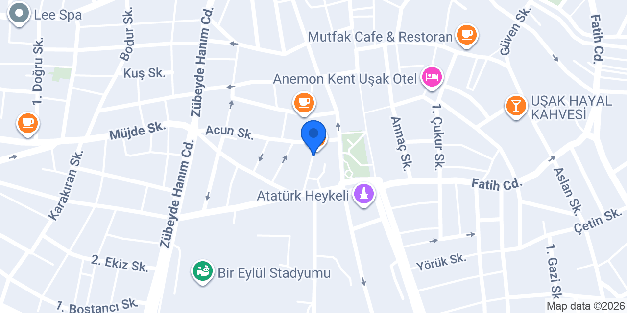 Gülçin Pide Salonu konumu