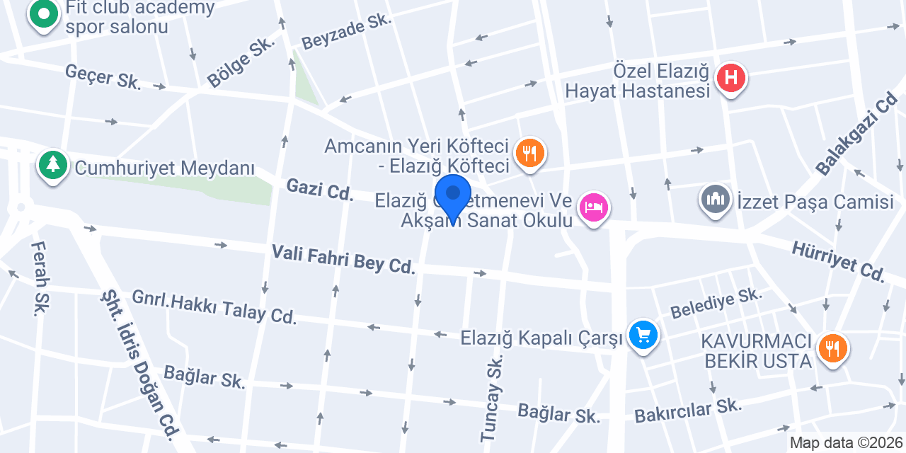 Beyazpınar Bilgisayar konumu