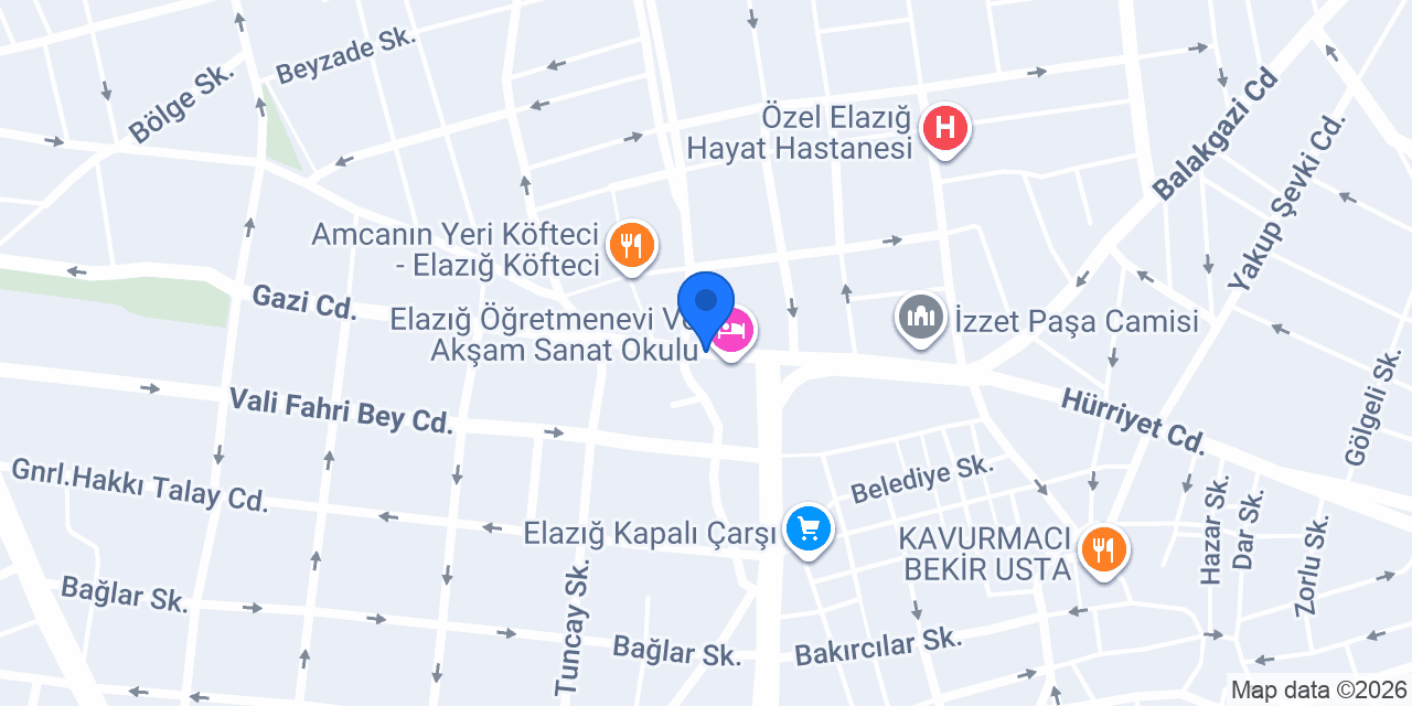 Mercan Akvaryum konumu