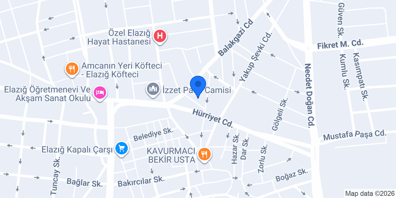 Karides restaurant konumu