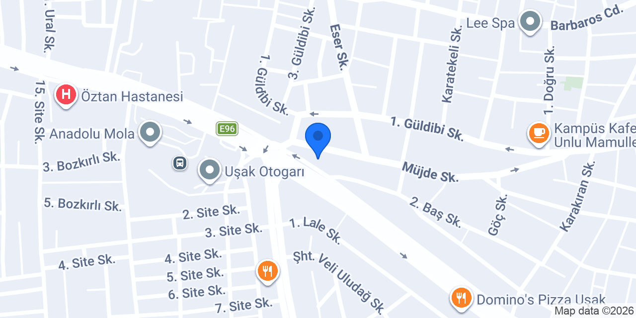 İSTİKBAL UŞAK konumu