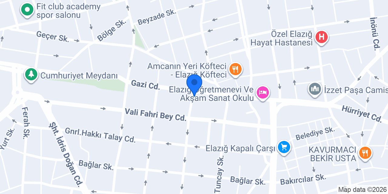 Tekin Tercüme & Vize Bürosu konumu